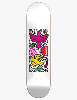 Tabla Skate SKATEISTAN SKY DOODLE R7 8.0' - White