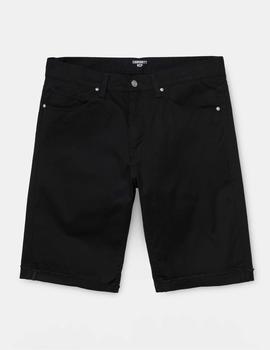 Bermuda Carhartt SWELL - Black rinsed