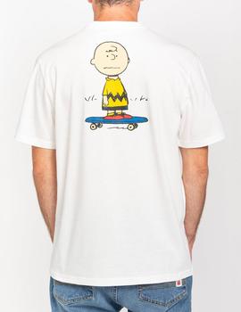 Camiseta Element PEANUTS KRUZER - Off White