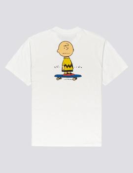 Camiseta Element PEANUTS KRUZER - Off White