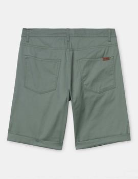 Bermuda Carhartt SWELL -Dolar green rinsed