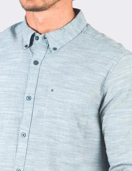 Camisa Hurley ONE-ONLY 2.0 LS - Ash Green