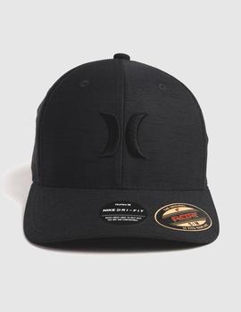 Gorra Hurley H20 DRI MARWICK ICON - Black Heather