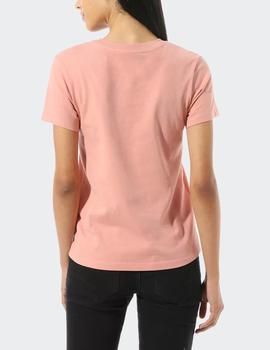 Camiseta Vans FLYING V CREW - Rosa