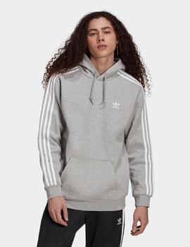 Sudadera Capucha 3-STRIPES - Gris Vigoré