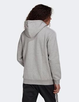 Sudadera Capucha 3-STRIPES - Gris Vigoré