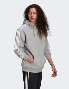 Sudadera Capucha 3-STRIPES - Gris Vigoré