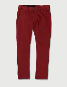 Pantalón VOLCOM FRICKIN SKINNY CHINO PANT - CABERNET