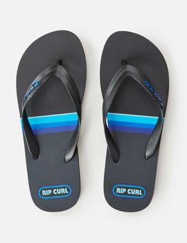 Chanclas RIP CURL REVIVAL STRIP - Blue Black