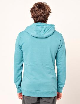 Sudadera RIP CURL Capucha BOXED POP OVER - Mid Blue