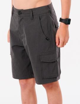 Bermuda RIP CURL JR TRAIL CARGO 17' - Black