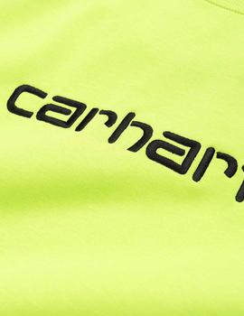Sudadera Carhartt Sweatshirt - Lime black