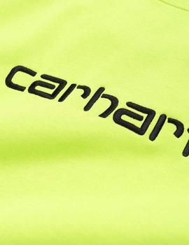 Sudadera Carhartt Sweatshirt - Lime black