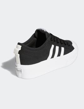 Zapatillas ADIDAS NIZZA PLATFORM - Negro/Blanco