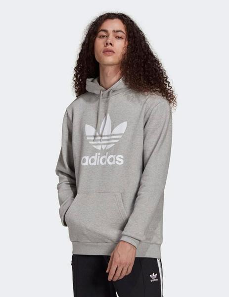 Sudadera ADIDAS TREFOIL - Gris