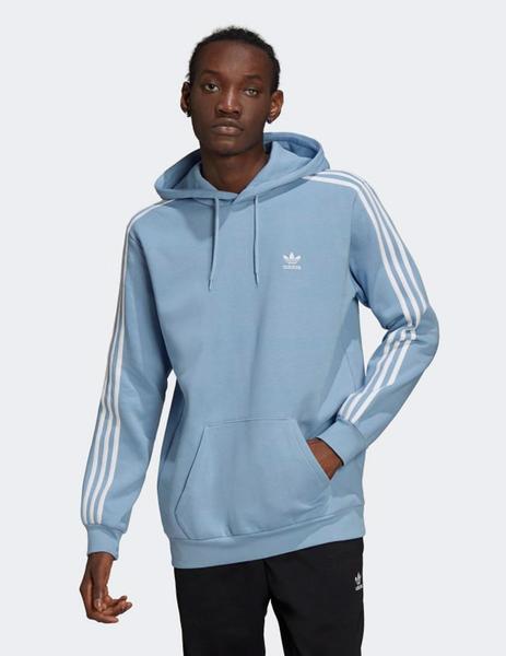 Sudadera ADIDAS con 3-STRIPES - Azul Claro