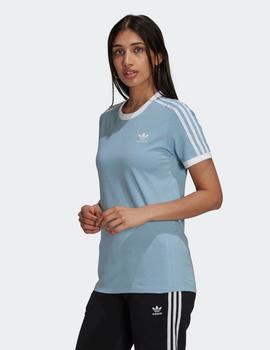 Camiseta 3-STRIPES - Azul cielo