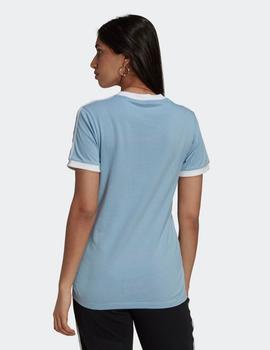 Camiseta 3-STRIPES - Azul cielo