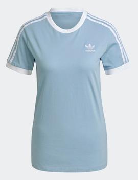 Camiseta 3-STRIPES - Azul cielo