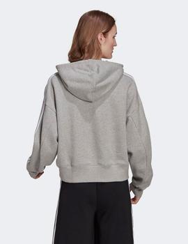 Sudadera ADIDAS con capucha SHORT - Gris Vigoré