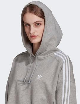 Sudadera ADIDAS con capucha SHORT - Gris Vigoré