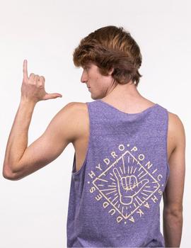 Camiseta HYDROPONIC de tirantes SHAKA DUDES - Heather Blue