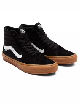 Zapatillas VANS SKATE SK8 HI - Black/Gum