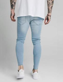 Pantalón SIKSILK SKINNY DENIM - Light Blue