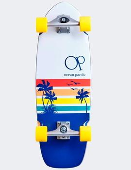 Surf Skate OCEAN PACIFIC 29.5' - Sunset White Navy