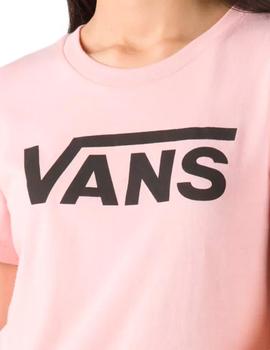 Camiseta WM FLYING V CREW  - Powder Pink