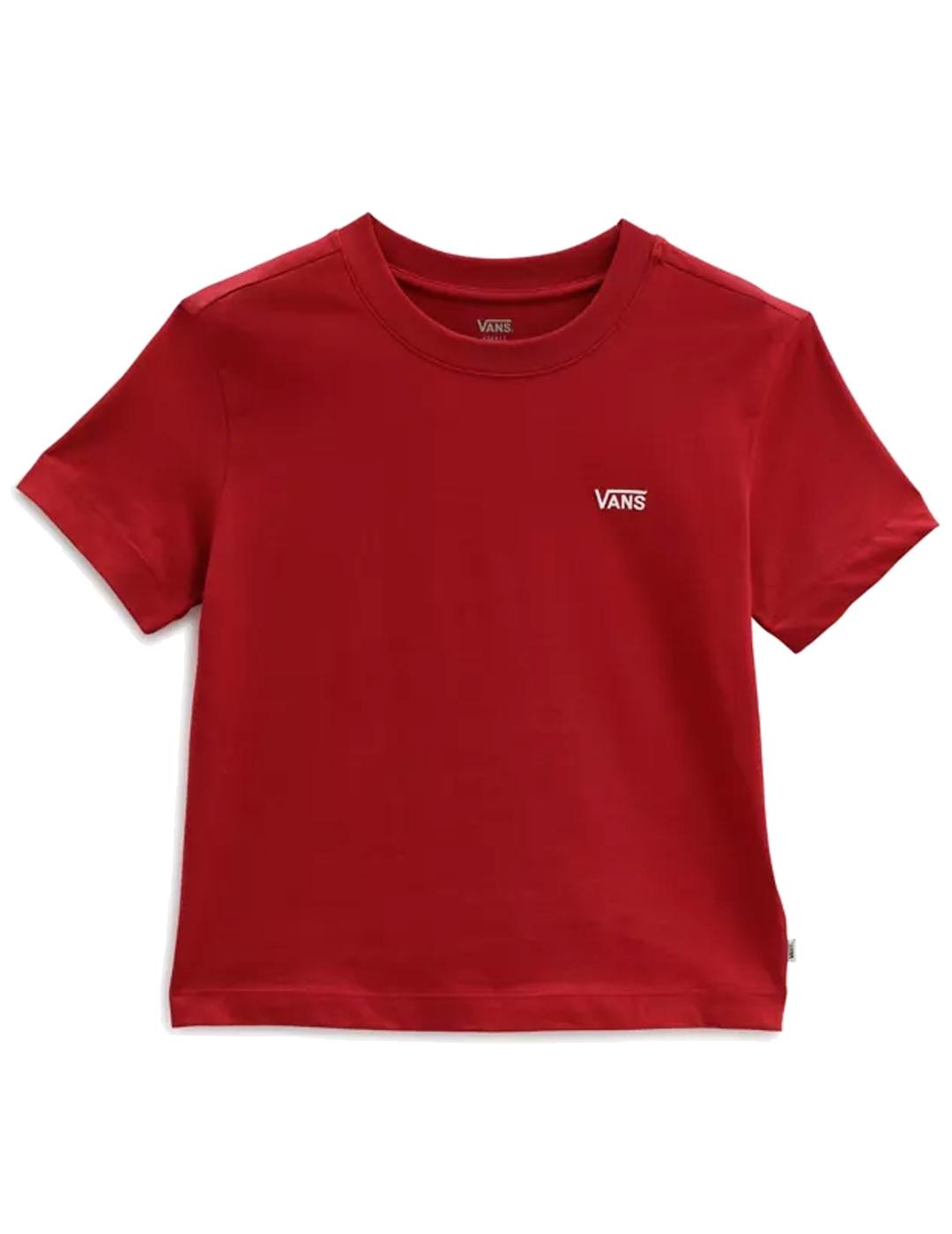 Camiseta VANS WM JUNIOR V BOXY - Pomegranate