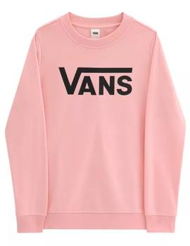 Sudadera VANS Crew WM CLASSIC V  - Powder Pink