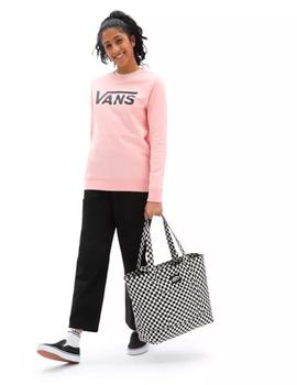 Sudadera VANS Crew WM CLASSIC V  - Powder Pink