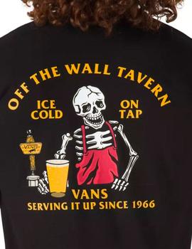 Camiseta VANS OFF THE WALL TAVERN  - Black