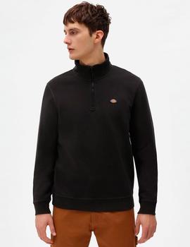 Sudadera DICKIES OAKPORT QUARTER ZIP  - Black