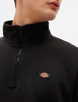 Sudadera DICKIES OAKPORT QUARTER ZIP  - Black