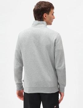 Sudadera OAKPORT QUARTER ZIP - Grey Melange