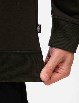 Sudadera DICKIES OAKPORT QUARTER ZIP  - Olive Green