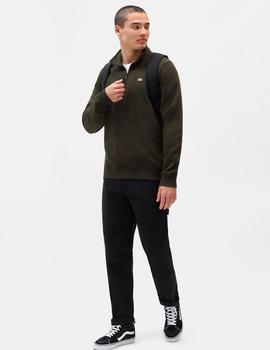 Sudadera DICKIES OAKPORT QUARTER ZIP  - Olive Green