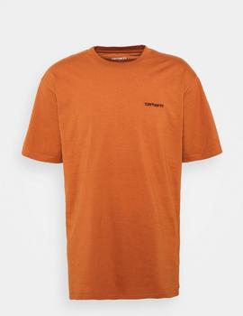 Camiseta CARHARTT SCRIPT - Rum / Black