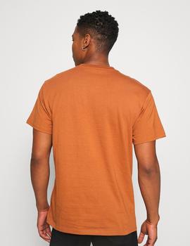 Camiseta CARHARTT SCRIPT - Rum / Black