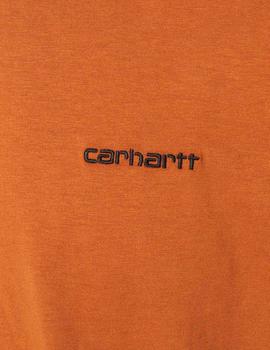Camiseta CARHARTT SCRIPT - Rum / Black