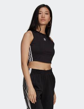 Camiseta Tirantes CROP - Negro