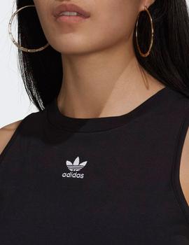 Camiseta Tirantes CROP - Negro