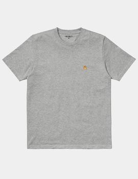 Camiseta CHASE - Grey Heather/Gold