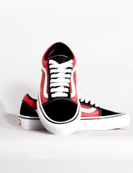 Zapatillas OLD SKOOL PRO - BAKER BLACK WHITE RED