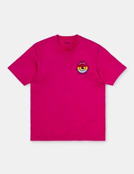 Camiseta Carhartt WORLDWIDE - Ruby pink