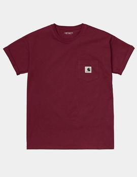 Camiseta CARHARTT W' POCKET - Wine