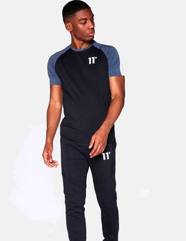 Camiseta CUT&SEW MUSCLE FIT - Black / Anthracite /
