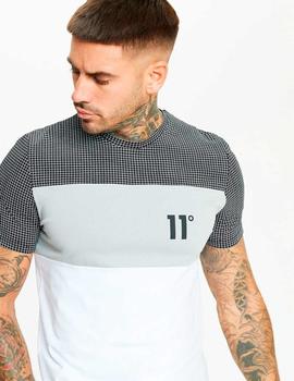 Camiseta CUT&SEW MUSCLE FIT - White / Silver / Bla